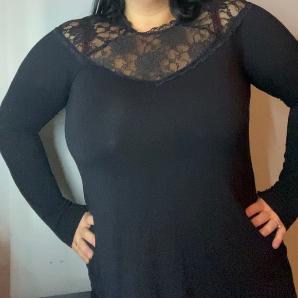 torrid Tops - Torrid Lace High Neck